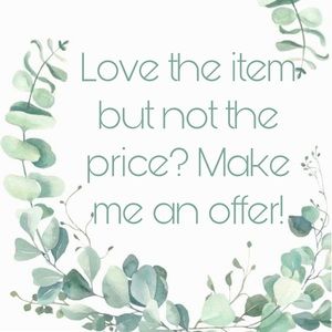 All reasonable offers considered😊